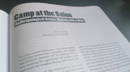 New Publication: “Camp at the Salon: Anthropological Sense-Making with a Wink”